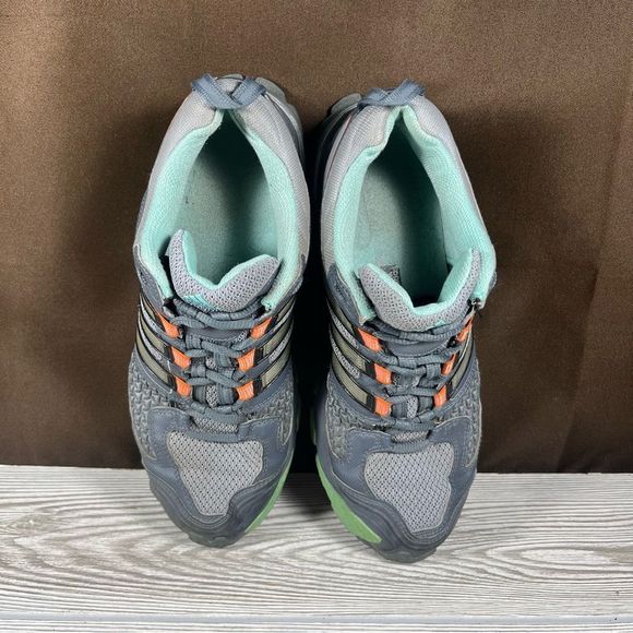 Adidas Womens Response Trail Gray Running Shoe Athletic Sneaker Size 9 - Picture 8 of 9